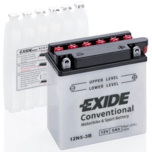 Starter battery EXIDE 12N5-3B