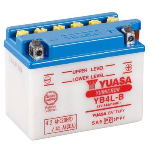 Starter battery YUASA YB4L-B(CP)